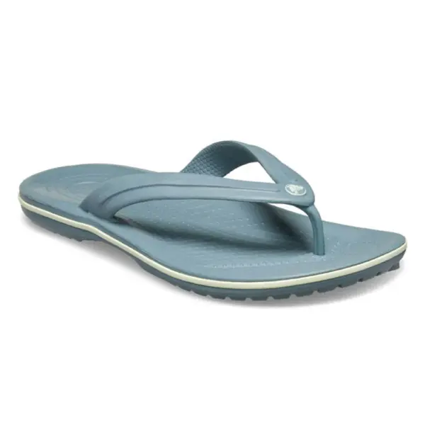 CROCS Crocband Flip รองเท้าแตะผู้ใหญ่สีเขียว
