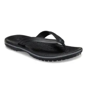 CROCS Crocband Flip รองเท้าแตะผู้ใหญ่สีดำ
