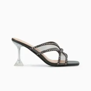 รองเท้าส้นสูง Spencer Heels สีเทาเข้ม