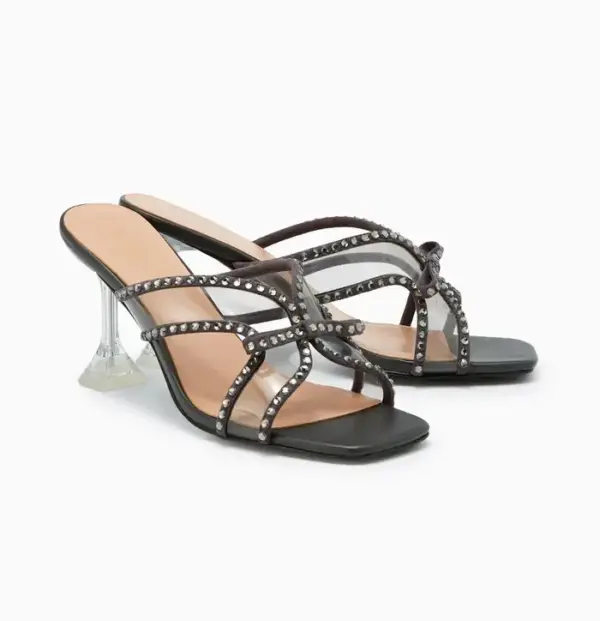 รองเท้าส้นสูง Spencer Heels สีเทาเข้ม - Image 2