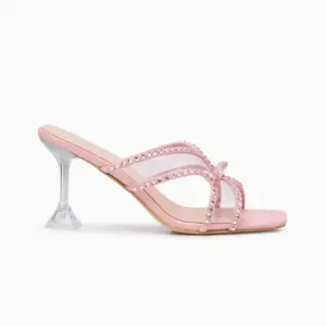 รองเท้าส้นสูง Spencer Heels สีชมพู